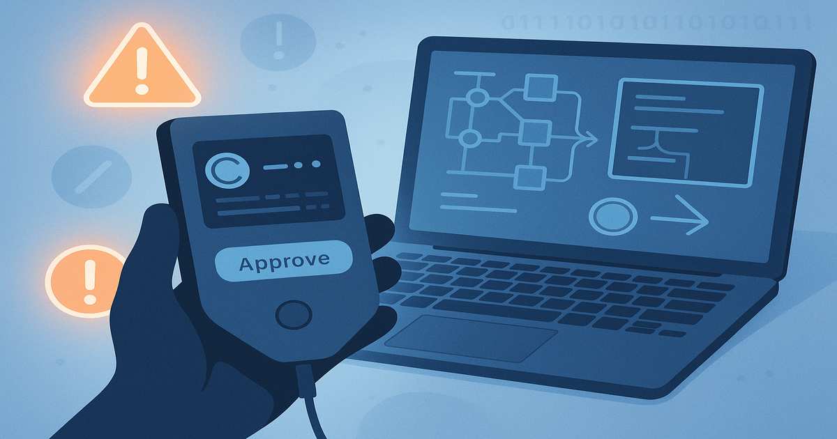 Hardware wallet e blind signing: il pericolo nascosto quando firmi senza vedere cosa autorizzi